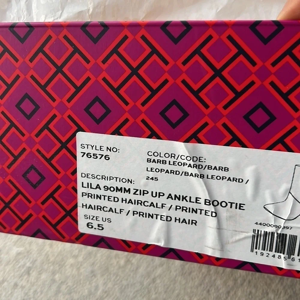 Tory Burch Leopard Print Calf Hair